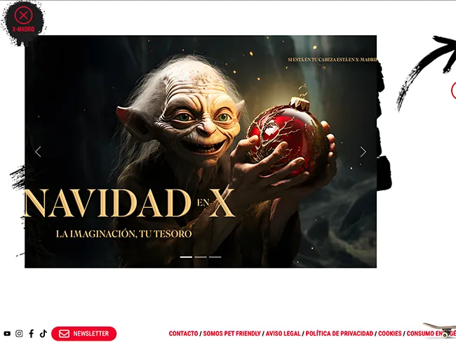 SantaCC - Reinventamos la web para que vivas la experiencia de este espacio comercial